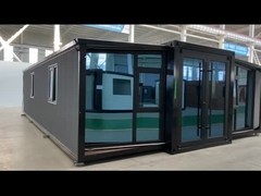 OEM Flatpack Lipat Konversi Container Pengiriman Rumah 40ft