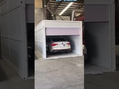 Pengiriman kecil Kontainer pengiriman yang dikonversi Rumah prefabrikasi