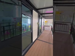 Desain Interior yang Dapat Dikustomisasi Rumah Kontainer 40ft yang Dapat Diekskresikan dengan Dua Kamar 20-30 Tahun Daya Tahan