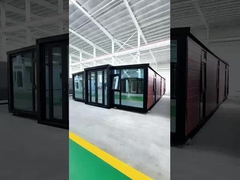 Rumah kontainer 20ft yang dapat diperluas