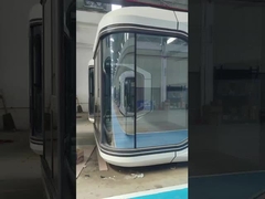 Smart Aluminium Space Capsule House Prefab Taman Kantor Pod