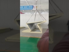 Eco Friendly Prefab Rumah Lipat Kecil Karvan Kontainer Tahan Cuaca