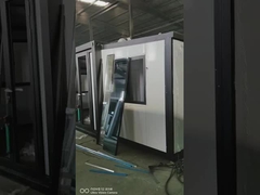 Baja Galvanis Modular Lipat Keluar Expandable Starter Rumah Pribadi