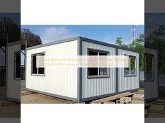 Persyaratan Kamar Mandi Kustom Konstruksi Gedung Baja Bertingkat Tinggi untuk Rumah di Gedung Urban Rise