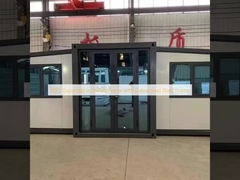 Rumah Prefab yang Dapat Diperluas 20FT dengan Rangka Baja Galvanis