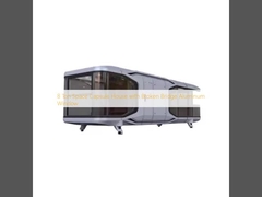 Rumah Kapsul Luar Angkasa 8 Ton dengan Jendela Aluminium Jembatan yang Runtuh