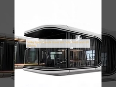 Rumah Kapsul Luar Angkasa 500kg dengan Panel Surya dan Lampu LED