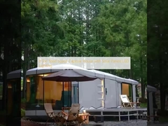 Rumah Kapsul Luar Angkasa Baja 8 Ton dengan Panel Surya Pencahayaan LED