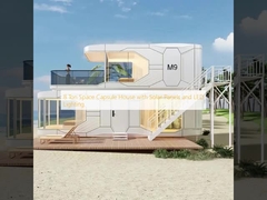 Rumah Kapsul Luar Angkasa 8 Ton dengan Panel Surya dan Penerangan LED