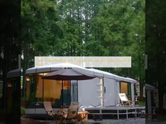 Rumah Kapsul Luar Angkasa Baja Galvanis dengan Panel Surya 8 Ton