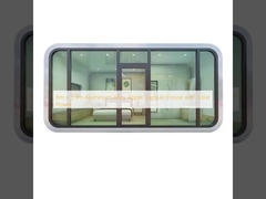 6m x 3.3m Aluminium Alloy Apple Capsule House dengan Daya Surya