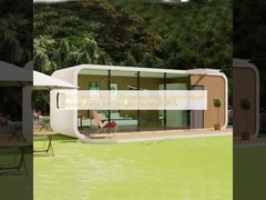 Konektivitas WiFi dan Sistem Pendingin Udara di Rumah Kapsul Apple dengan Paduan Aluminium Serbaguna