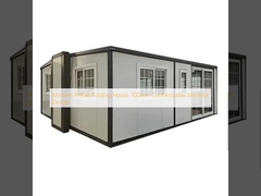 Modern Prefab Rumah Lipat 700mm Desain Modular Disesuaikan