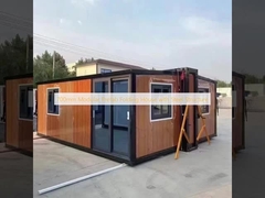 Rumah Lipat Prefab Modular 700mm dengan Struktur Baja