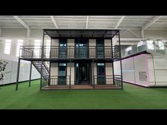 Rumah kontainer 20 kaki dua lapis