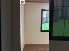 Gaya Sayap Ganda Atas Datar 20 kaki dengan Dekorasi Halus Kerajinan Panel Komposit Aluminium