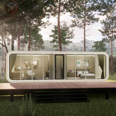 Beli Waterproof Prefab Outdoor Office Pod 2 Orang Apple Aluminium Kapsul Rumah online manufacture