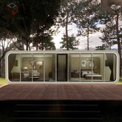 Beli White Aluminium Apple Capsule House Container Untuk Petualangan Luar Ruangan online manufacture