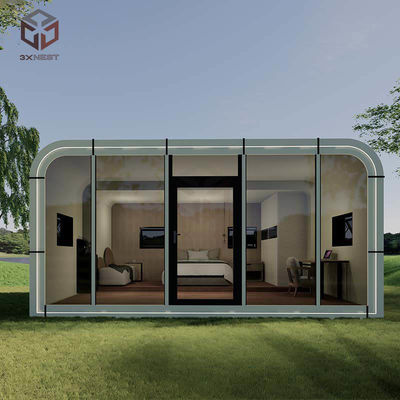 Beli Premium Putih Prefab Kantor Pod Apple Kapsul Rumah Modern Retreat online manufacture