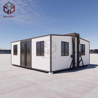 Beli OEM Prefab Rumah Lipat Rumah Kecil Dengan Ketahanan Angin Kelas 11 online manufacture