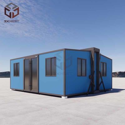 Beli Rumah Lipat Prefab Ringan Tahan Gempa 27.5m2 2 Kamar Tidur 1 Toilet online manufacture
