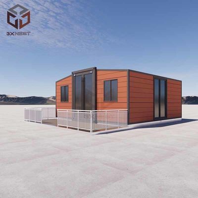 Beli 20FT Rumah Pra-dibuat dengan Pintu Baja / Aluminium online manufacture