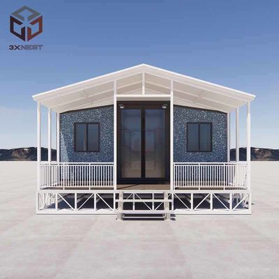 Beli Kelas 8 Ketahanan Gempa 20FT Rumah pra-dibuat dengan Jendela Aluminium Jembatan yang Runtuh online manufacture