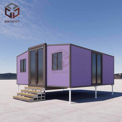 Beli Rumah Kontainer Lempar Prefab Di Luar Untuk Perumahan Sementara 20FT online manufacture