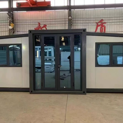 Beli Rumah Prefab yang Dapat Diperluas 20FT dengan Rangka Baja Galvanis online manufacture