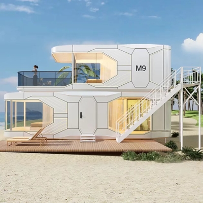 Beli Rumah Kapsul Luar Angkasa 8 Ton dengan Panel Surya dan Penerangan LED online manufacture