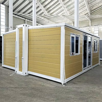 Beli Rumah Lipat Prefab yang Dapat Dikustomisasi 700mm Desain Modular Fireproof online manufacture
