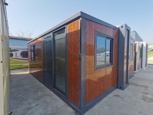 Beli Customizable Expandable Prefab Homes with 18.5 Square Meter Size and 2 KN/m2 Loading Capacity in Steel Construction online manufacture