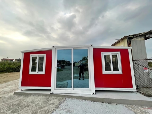 Beli Expandable Prefab Homes with 18.5 Square Meter Space Excellent Insulation for Militarized Base Use online manufacture