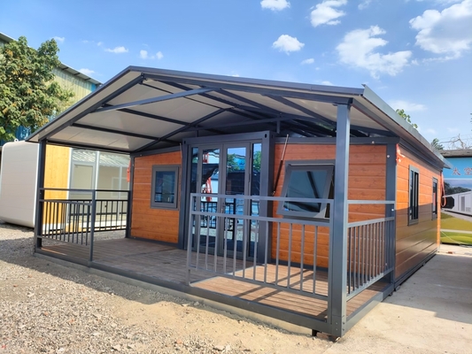 Beli 40ft Expandable Container Home with 2200mm Fold Size 5900x6300x2480mm Extended Size and Accessories Included online manufacture