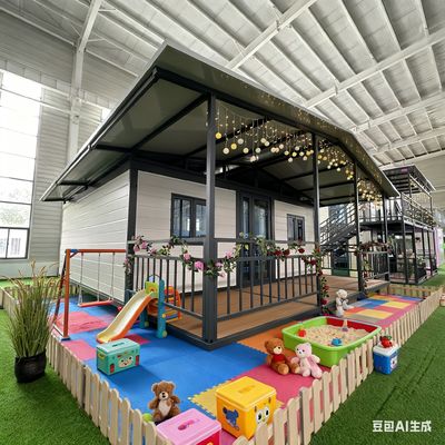 Beli 12KW Power Consumption Foldable 20ft Container Fireproof Trait and Switch Standard Customization pembuatan online