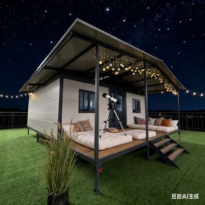 Beli Fireproof and Durable Expandable Double Wing 20ft Container House with More Than 20 Years Life Span online manufacture