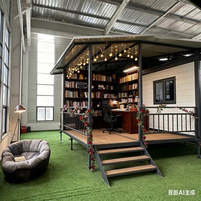 Beli Temporary Housing Solution Collapsible 20ft Container House with Canopy online manufacture