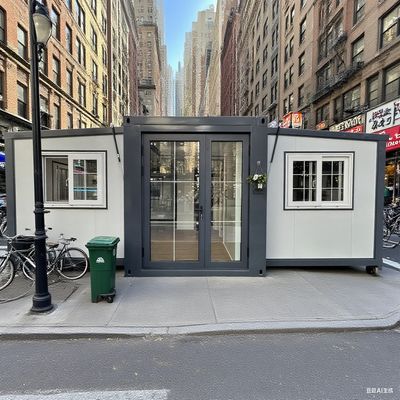 Beli Spacious Foldable 20ft Container with 37 Square Meters Floor Area and 50-75 Mm EPS Sanwich Panel pembuatan online