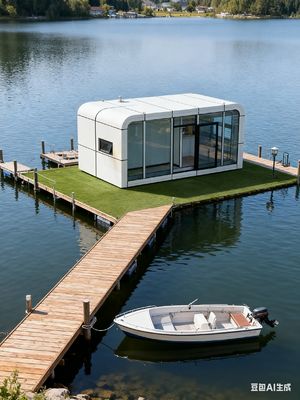 Beli Fitur Rumah Pintar di Apple Capsule House Berat Bersih Total 5,4 Ton Dapat Menampung 2 Orang pembuatan online