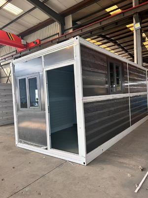 Beli Permanent Flat Pack Folding House Eco-Friendly and Structured Surface with Electrostatic Spraying White pembuatan online