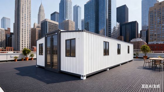 Beli 40ft Expandable Container Home with 4.6 Tons Weight L11800*W6220*H2480mm Expanded Size and Bull 30*30 Flat Lamp pembuatan online