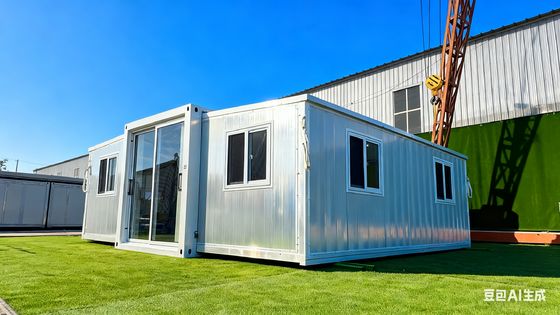 Beli Foldable 20ft Container with 80*100*2.5mm Square Tube Bottom Side Beam and L5900*W2220*H2480mm Folded Size pembuatan online