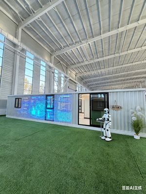 Beli 40ft Expandable Container Home with Fully Galvanized Side Frame and Internal Dimensions L11540 * W6060 * H2240 Mm pembuatan online