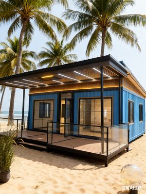 Beli Expandable Container House with 5.5 Tons Net Weight 100mm Thick Wall and Thermally Broken Aluminum Inverted Window pembuatan online