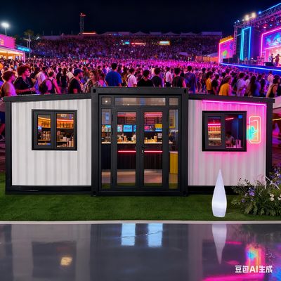 Beli Modern Style Foldable Modular Homes with Plastic Steel Sliding Window and Optional Color in Folded Size L2950*W2200*H2480 pembuatan online