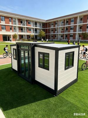 Beli 18.5 Square Meters Foldable Modular Homes with More Than 30 Years Life and 1 40HQ Shipping Container Can Hold 4 Sets pembuatan online
