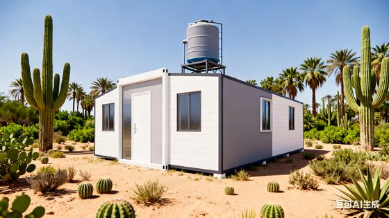 Beli 3.75 Tons Total Net Weight Prefab Folding House with Waterproof and Customizable Insulation Options pembuatan online