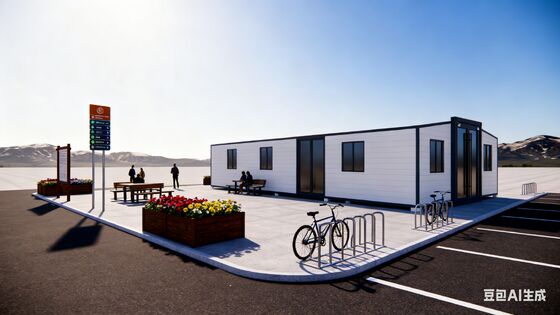 Beli 40ft Expandable Container Home with Dry And Wet Separation Bathroom Customized Wiring Solutions and Steel Single Door pembuatan online