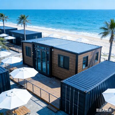 Beli Kontainer 20 kaki yang Dapat Dilipat dan Tergalvanis Penuh dengan Atap Berinsulasi EPS 50mm dan Warna yang Dapat Disesuaikan untuk Solusi Penyimpanan Modular pembuatan online