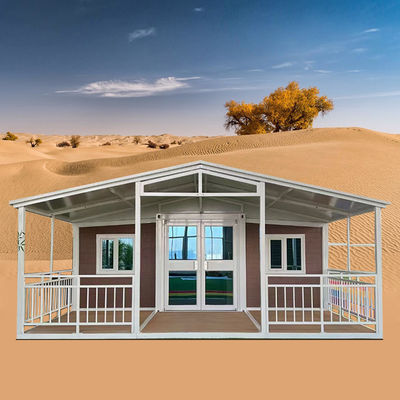 Lingkungan-Friendly 40ft Modular Living Spaces dengan Ketebalan Lantai 18mm dan Ground Main Frame yang terbuat dari Bamboo Plywood